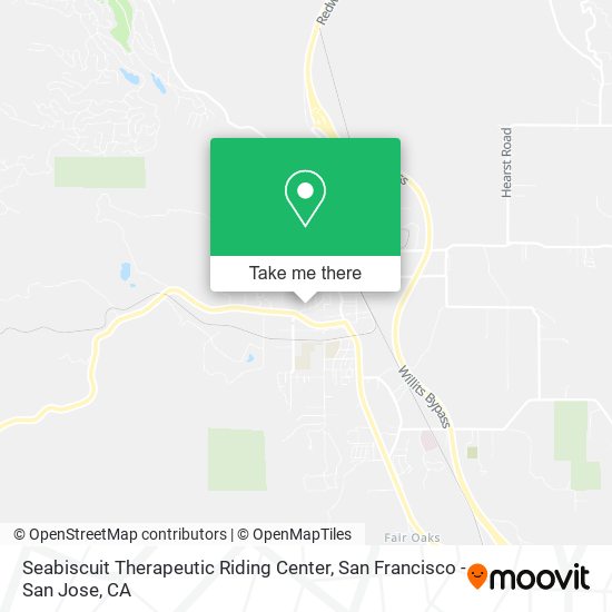 Mapa de Seabiscuit Therapeutic Riding Center