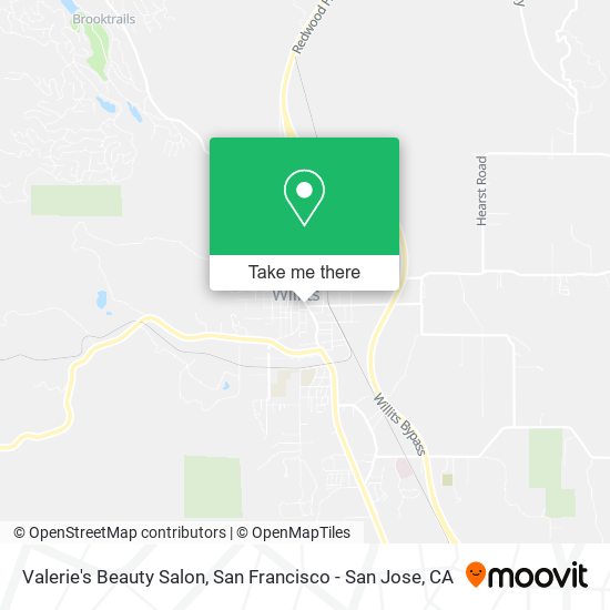 Mapa de Valerie's Beauty Salon