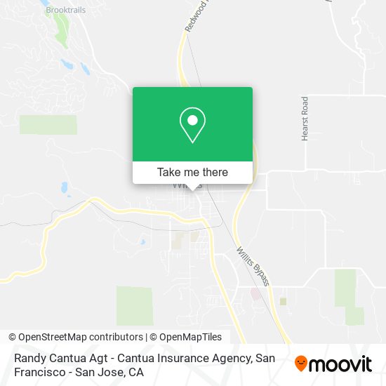 Randy Cantua Agt - Cantua Insurance Agency map
