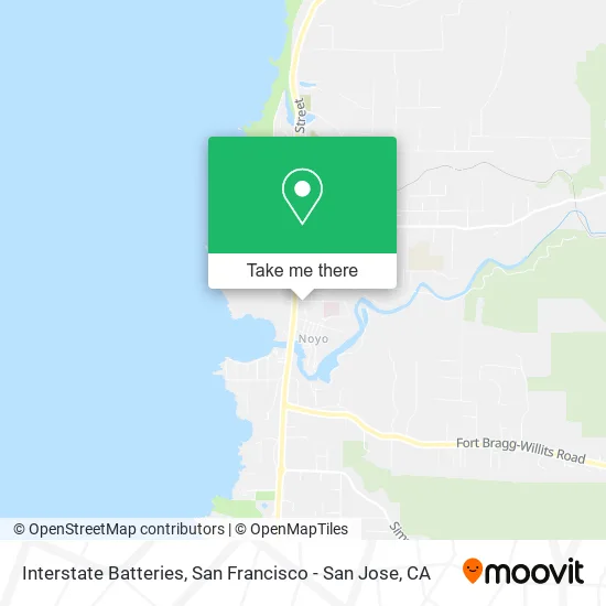 Interstate Batteries map