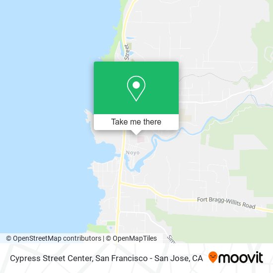 Mapa de Cypress Street Center