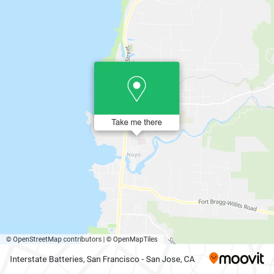 Interstate Batteries map