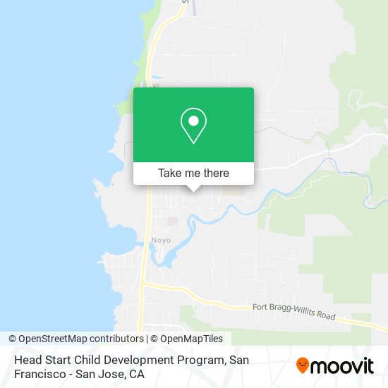 Mapa de Head Start Child Development Program