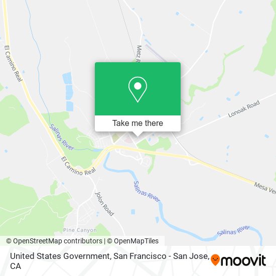 United States Government map