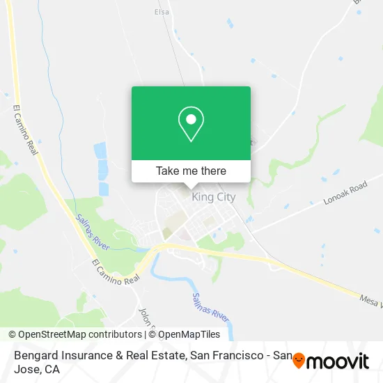 Bengard Insurance & Real Estate map