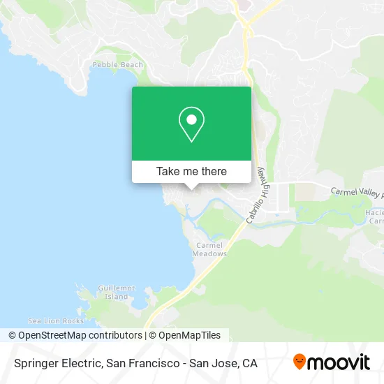 Springer Electric map