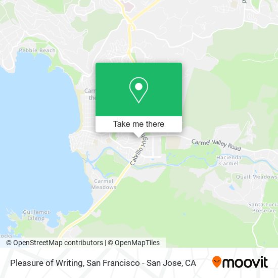 Pleasure of Writing map