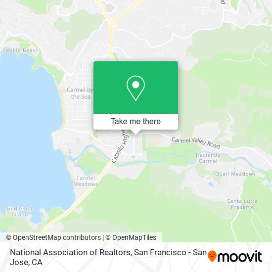 Mapa de National Association of Realtors
