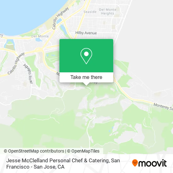 Jesse McClelland Personal Chef & Catering map