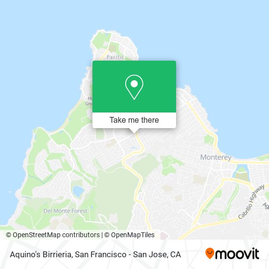 Mapa de Aquino's Birrieria