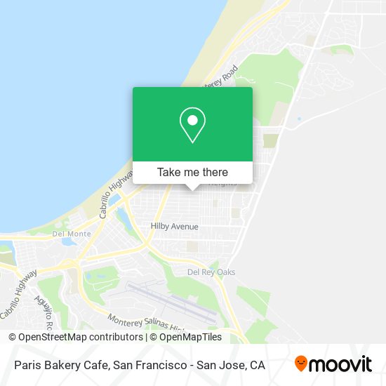Paris Bakery Cafe map