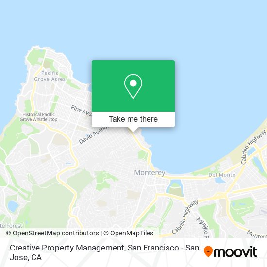 Creative Property Management map