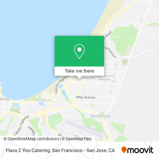 Mapa de Flava 2 You Catering