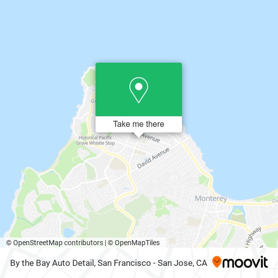 By the Bay Auto Detail map
