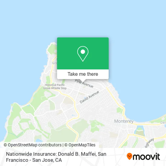 Nationwide Insurance: Donald B. Maffei map