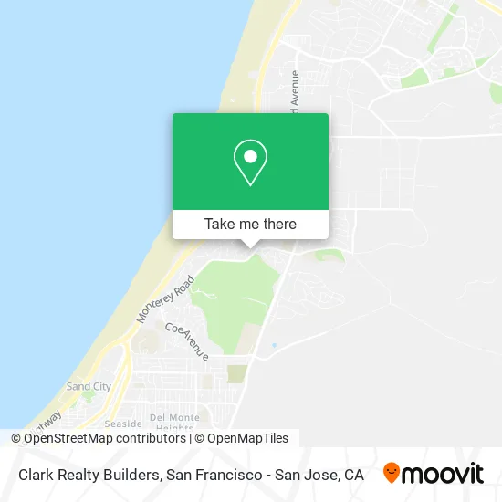 Clark Realty Builders map