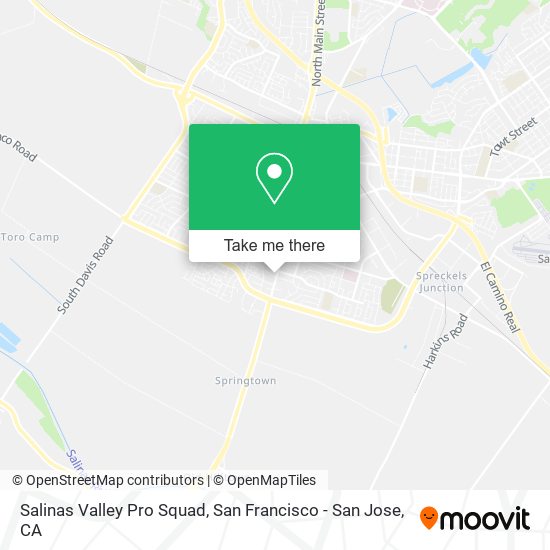 Salinas Valley Pro Squad map