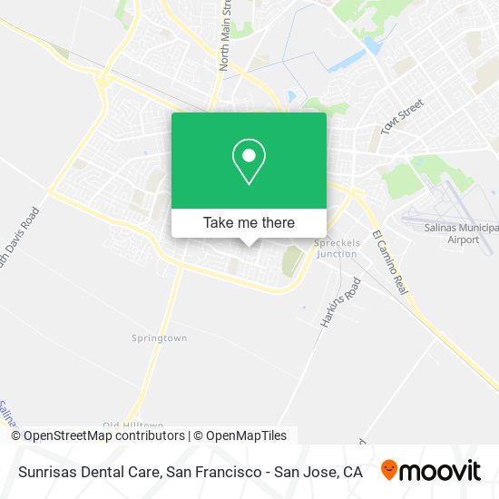 Mapa de Sunrisas Dental Care