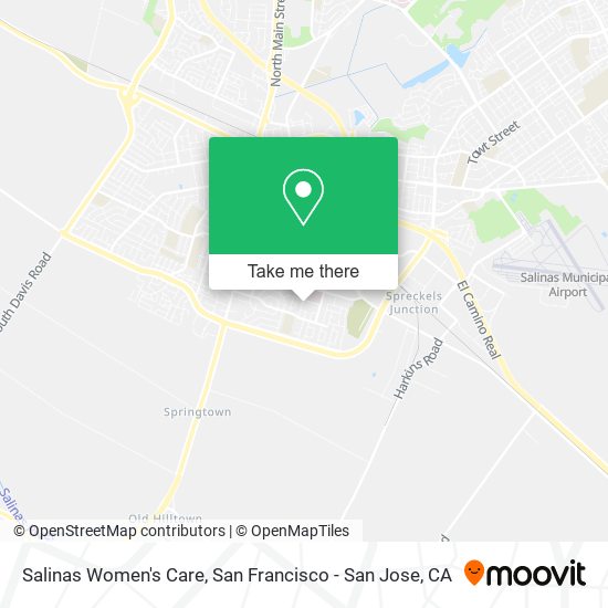 Mapa de Salinas Women's Care