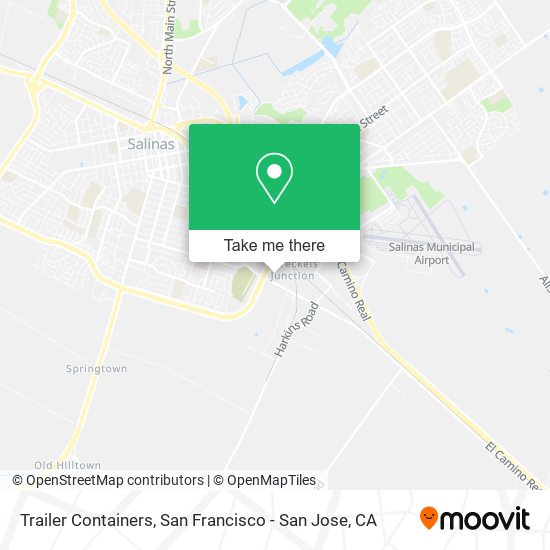 Mapa de Trailer Containers