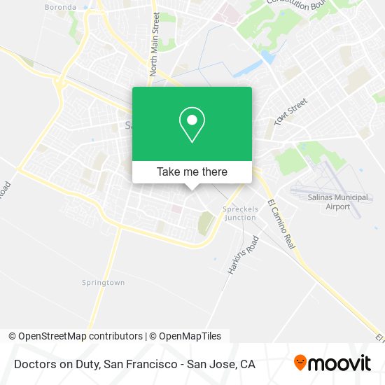 Mapa de Doctors on Duty