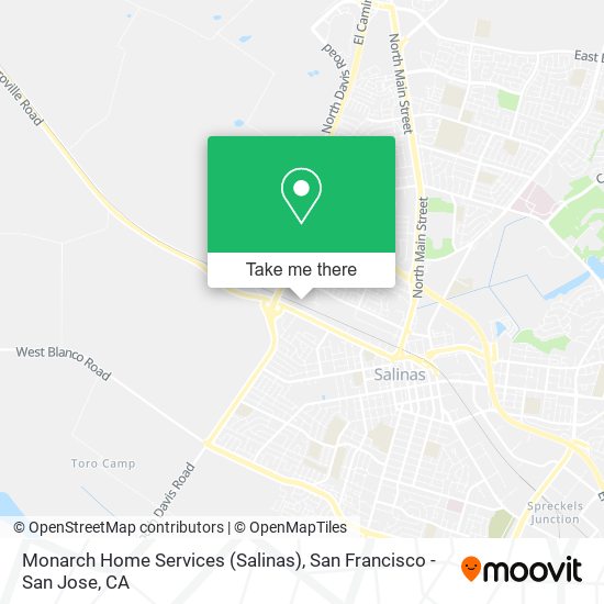 Monarch Home Services (Salinas) map