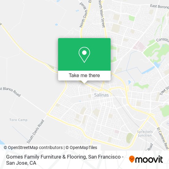 Gomes Family Furniture & Flooring map