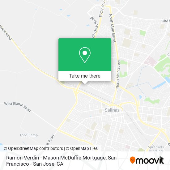 Ramon Verdin - Mason McDuffie Mortgage map