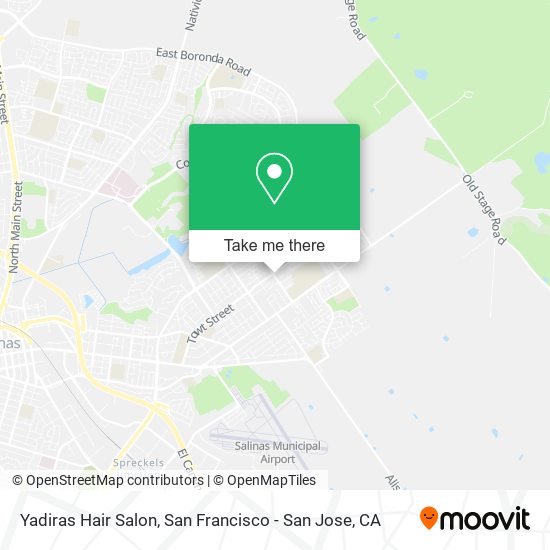 Mapa de Yadiras Hair Salon