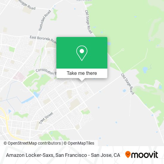 Amazon Locker-Saxs map