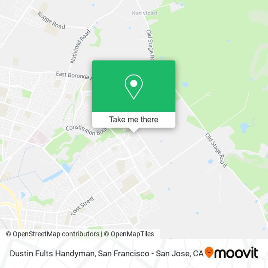 Mapa de Dustin Fults Handyman