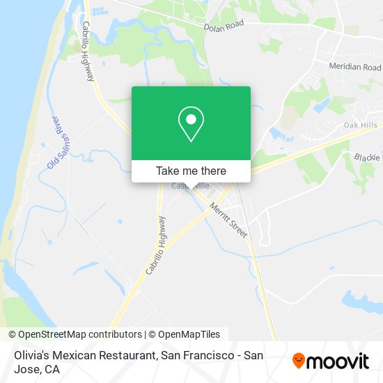 Olivia's Mexican Restaurant map
