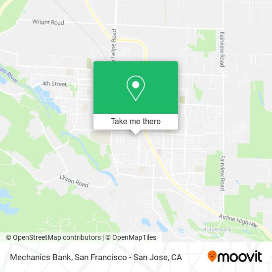 Mapa de Mechanics Bank