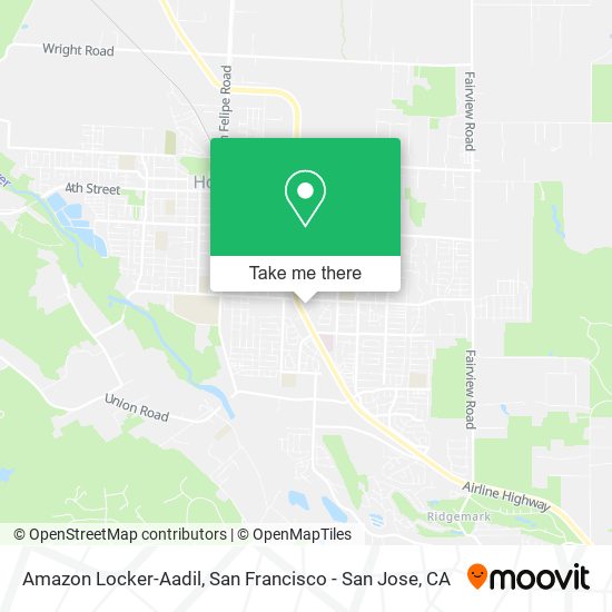 Amazon Locker-Aadil map