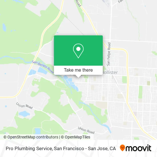 Pro Plumbing Service map