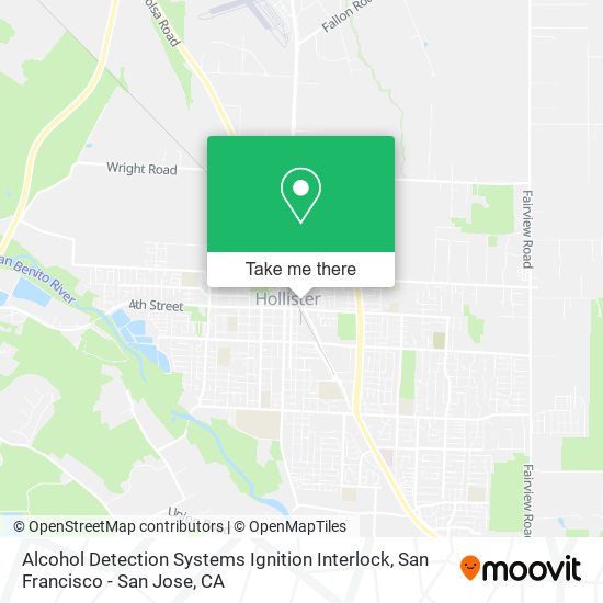 Alcohol Detection Systems Ignition Interlock map