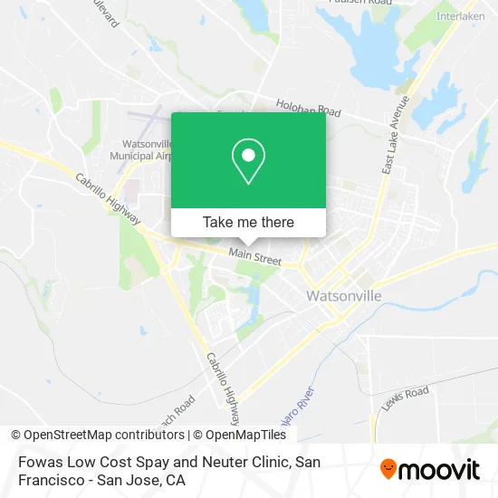 Fowas Low Cost Spay and Neuter Clinic map
