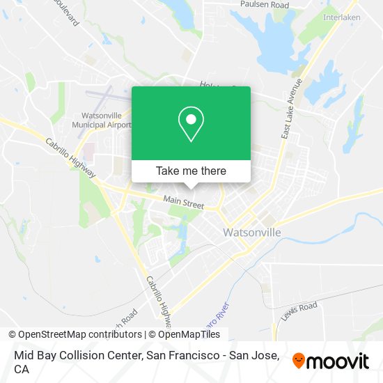 Mid Bay Collision Center map