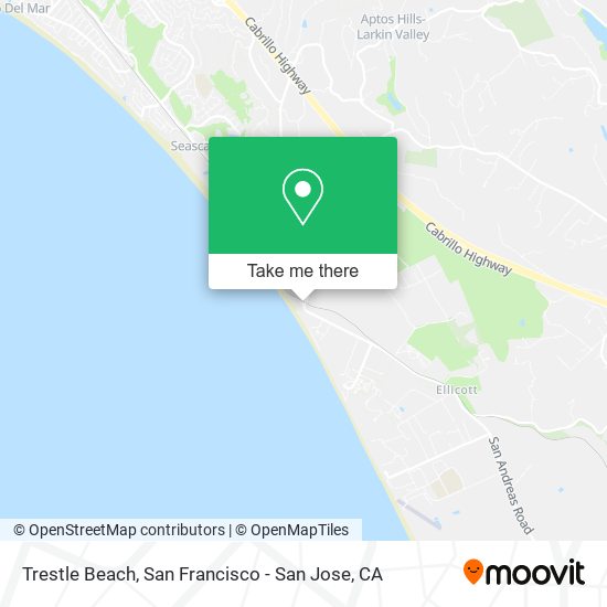 Mapa de Trestle Beach