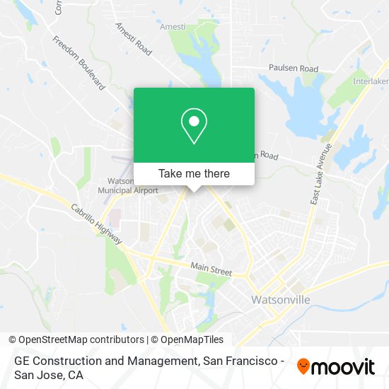 Mapa de GE Construction and Management