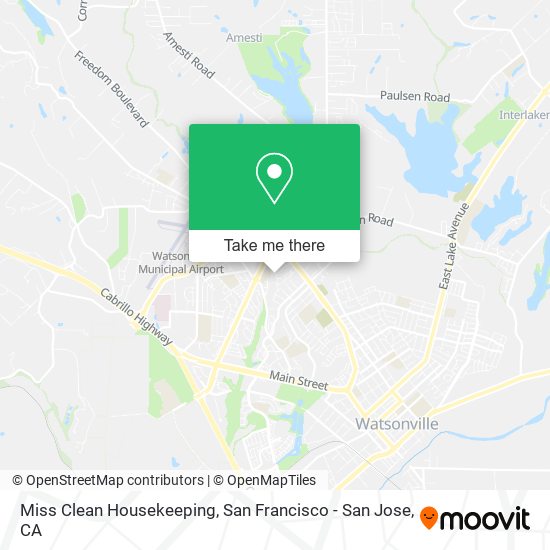 Miss Clean Housekeeping map