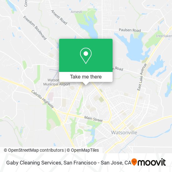 Gaby Cleaning Services map