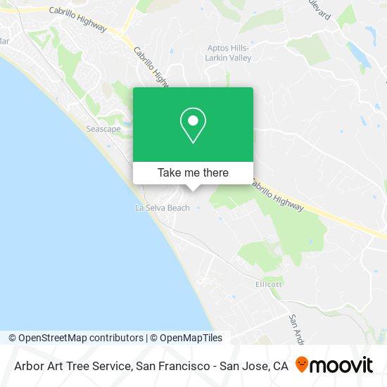 Arbor Art Tree Service map