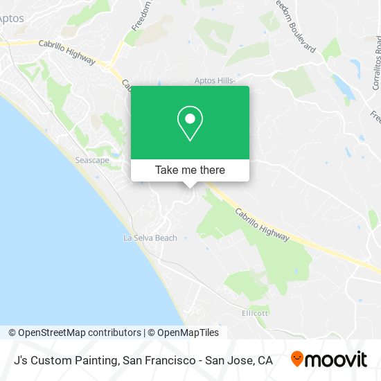 J's Custom Painting map