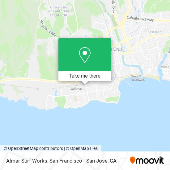 Almar Surf Works map