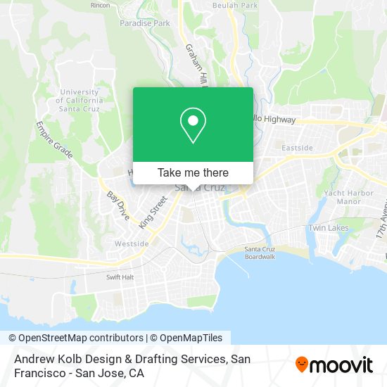 Andrew Kolb Design & Drafting Services map