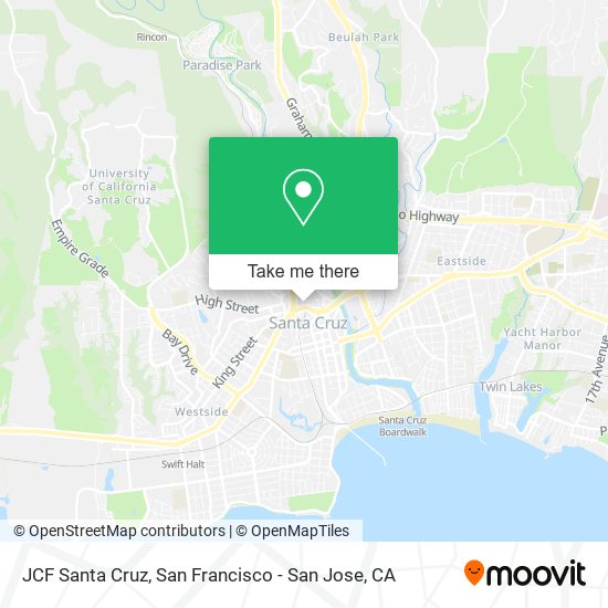 Mapa de JCF Santa Cruz