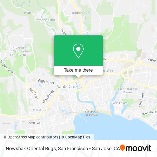 Nowshak Oriental Rugs map