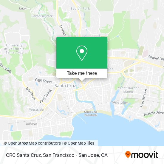 Mapa de CRC Santa Cruz