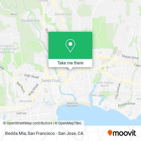 Mapa de Bedda Mia